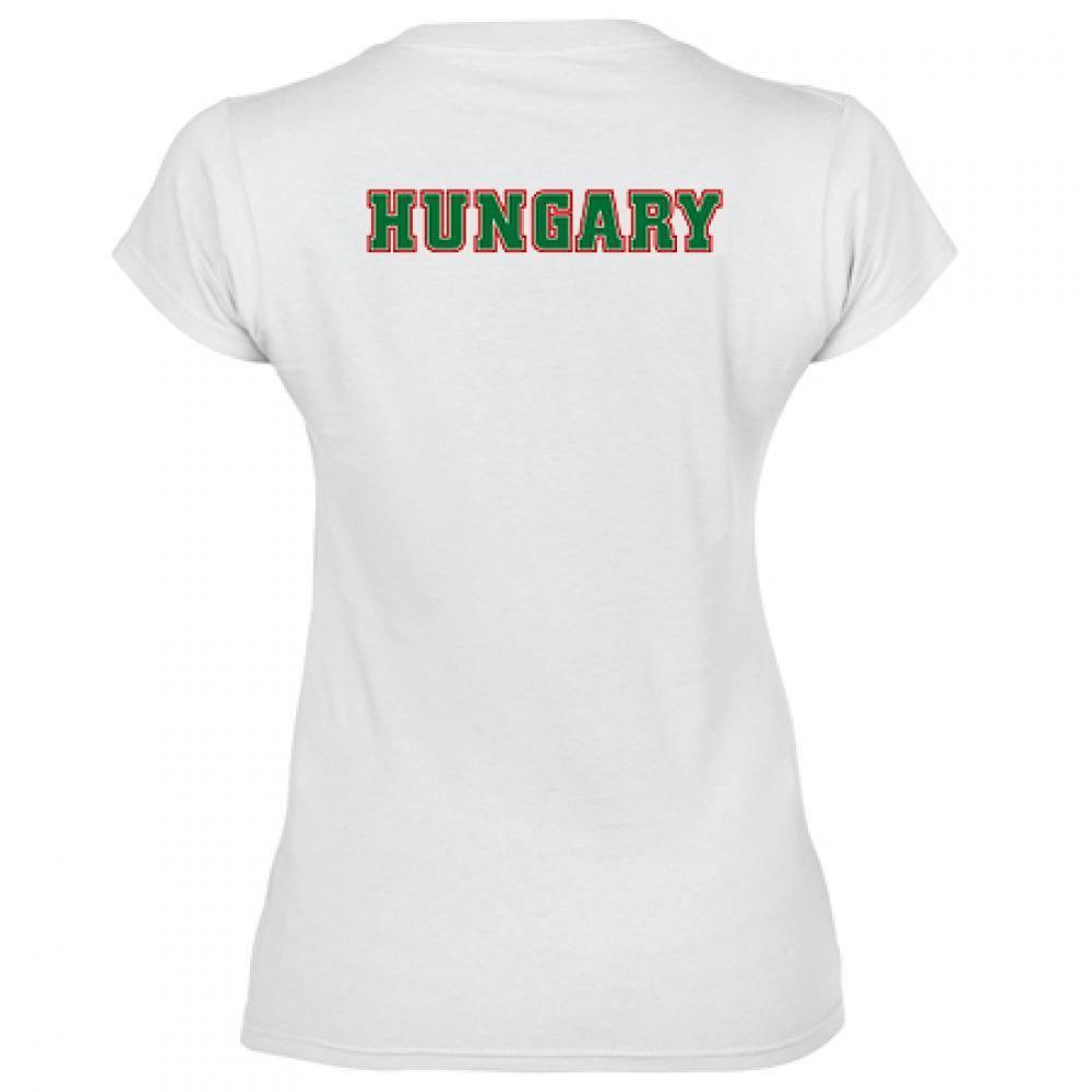 Hungary női póló, fehér - Sportmania.hu