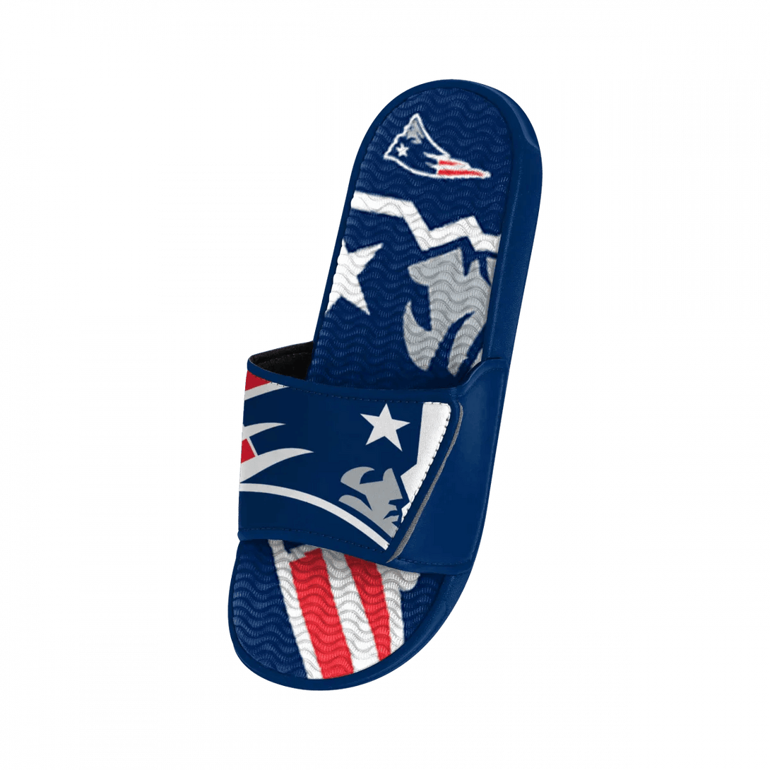 New England Patriots NFL Colorblock papucs - Sportmania.hu