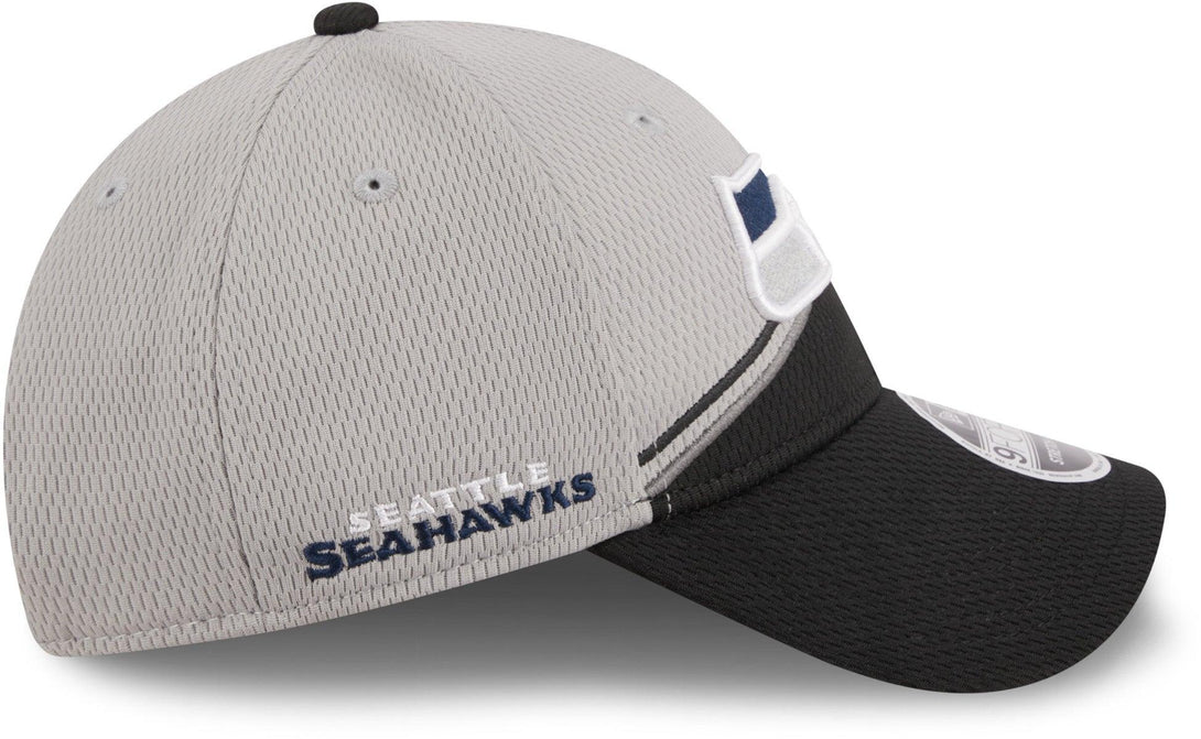 New Era Seattle Seahawks NFL Sideline 2023 Grey 9FORTY Stretch Snap baseball sapka - Sportmania.hu