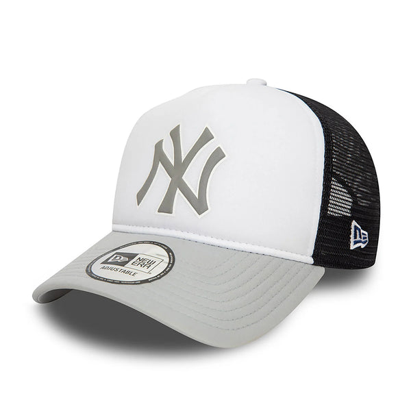 New Era New York Yankees MLB Logo Grey A-Frame trucker sapka