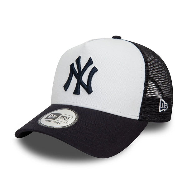 New Era New York Yankees Team Colour White A-Frame Trucker sapka