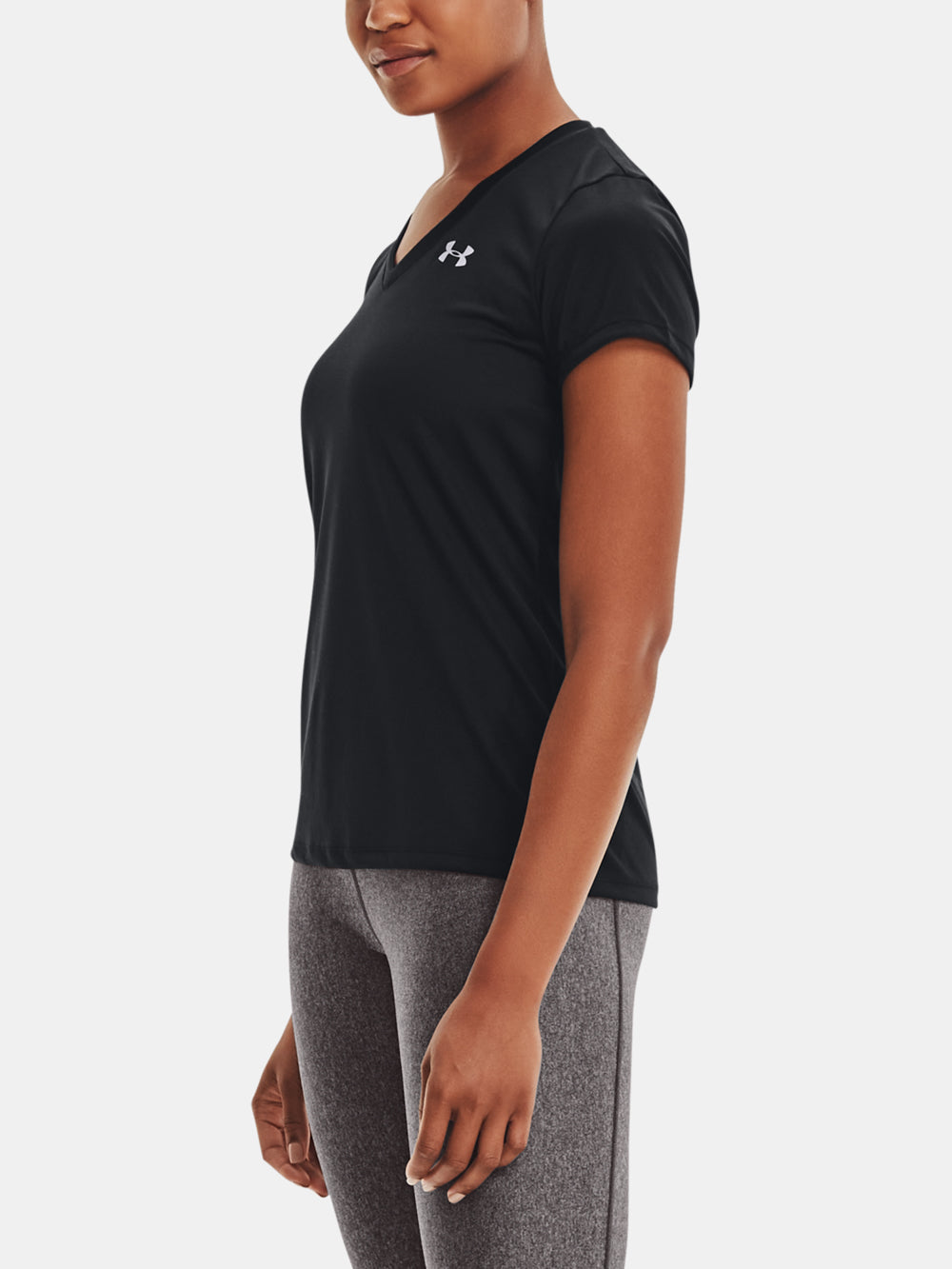 Under Armour Nõi Tech SSV - Solid póló Póló fekete
