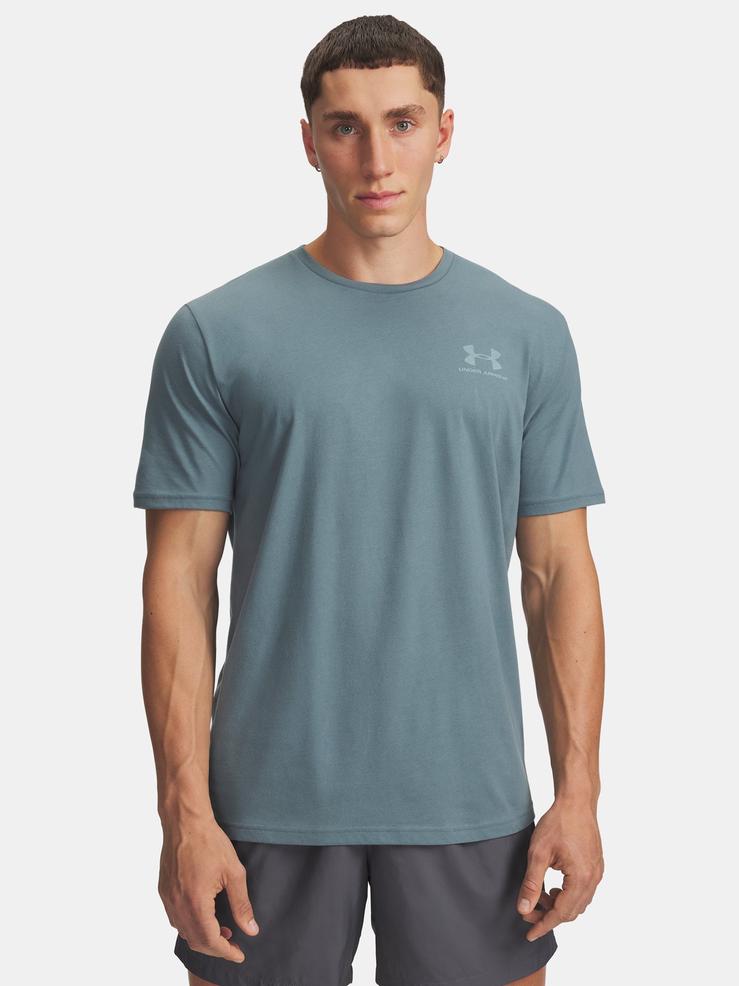 Under Armour Férfi póló UA M SPORTSTYLE LC SS-BLU Póló