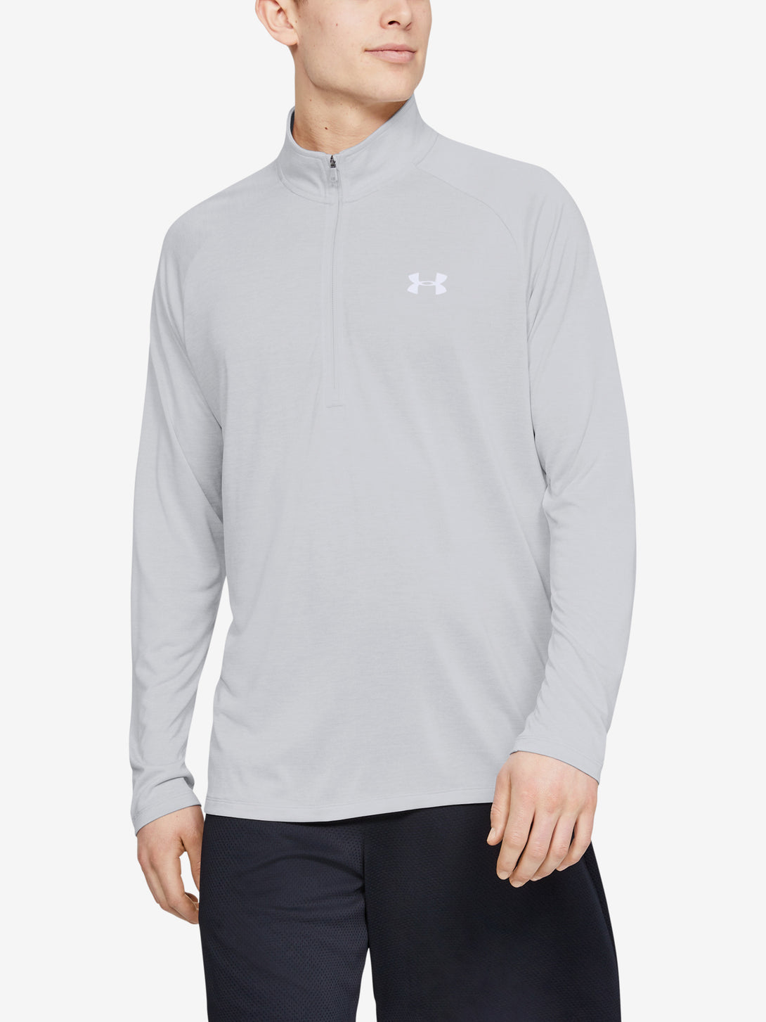 Under Armour Férfi póló Tech 2.0 1/2 Zip Hosszú ujjú póló