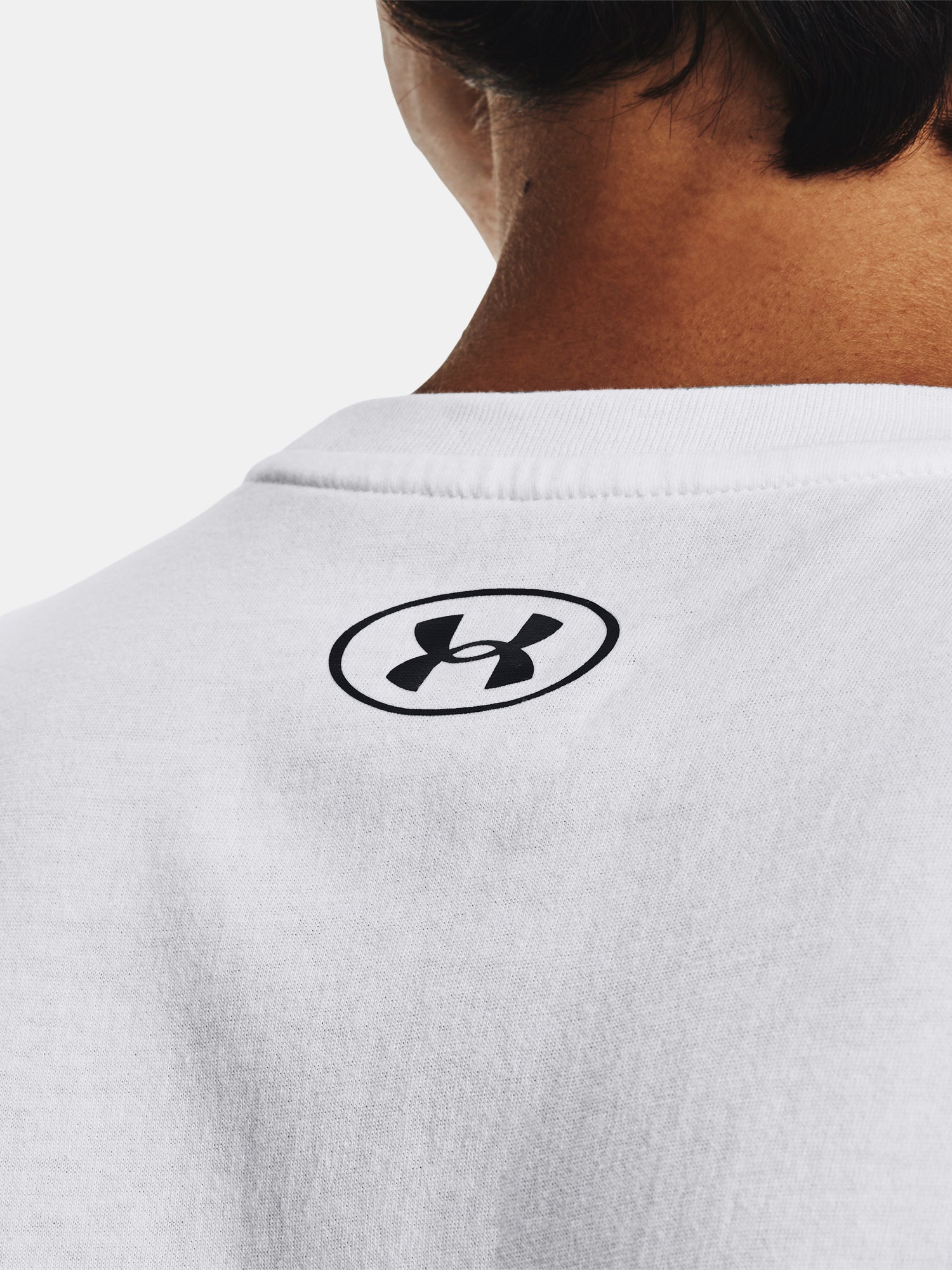 Férfi atléta Under Armour UA LEFT CHEST CUT OFF TANK-WHT