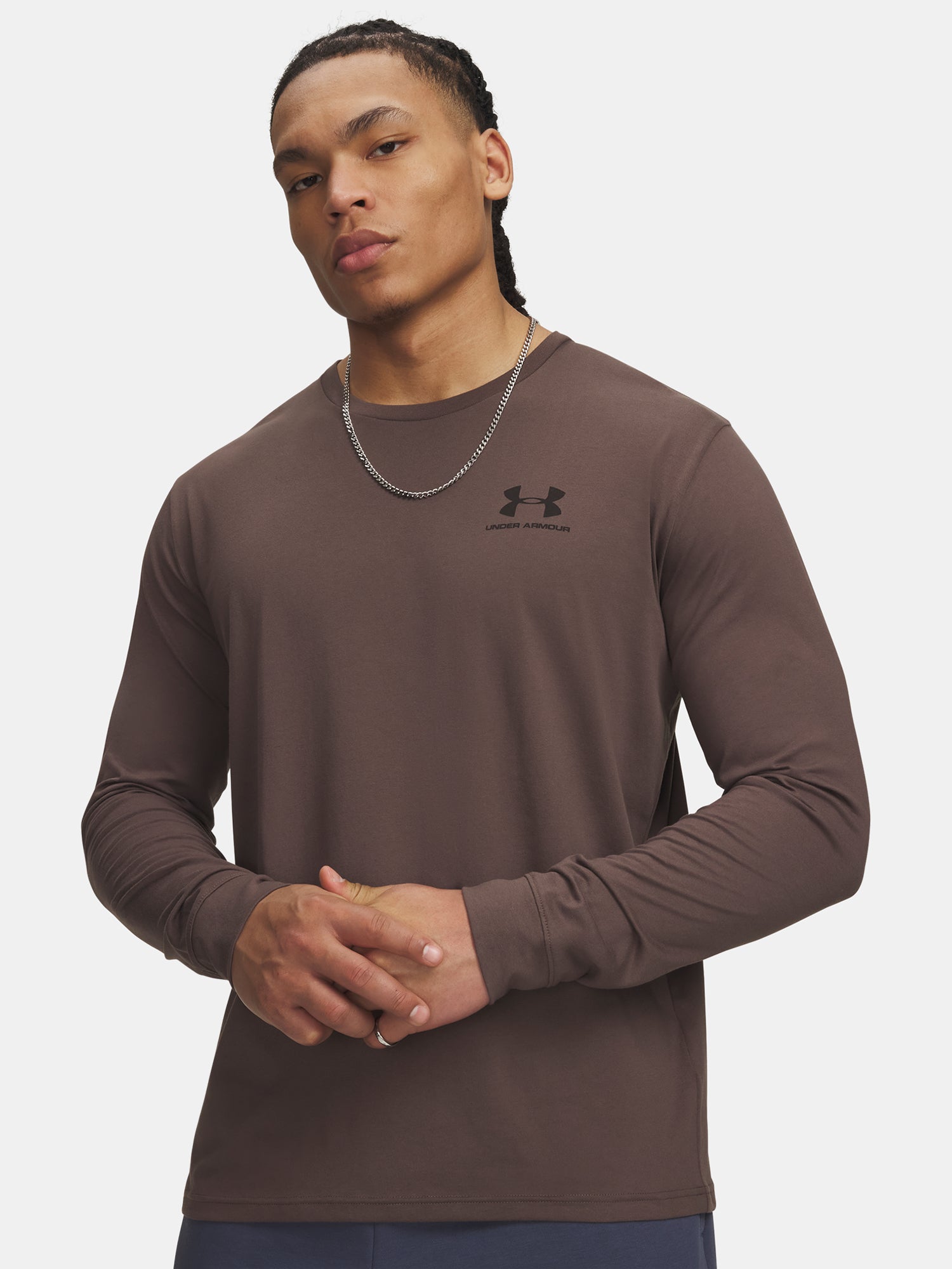 Férfi póló Under Armour UA SPORTSTYLE LEFT CHEST LS