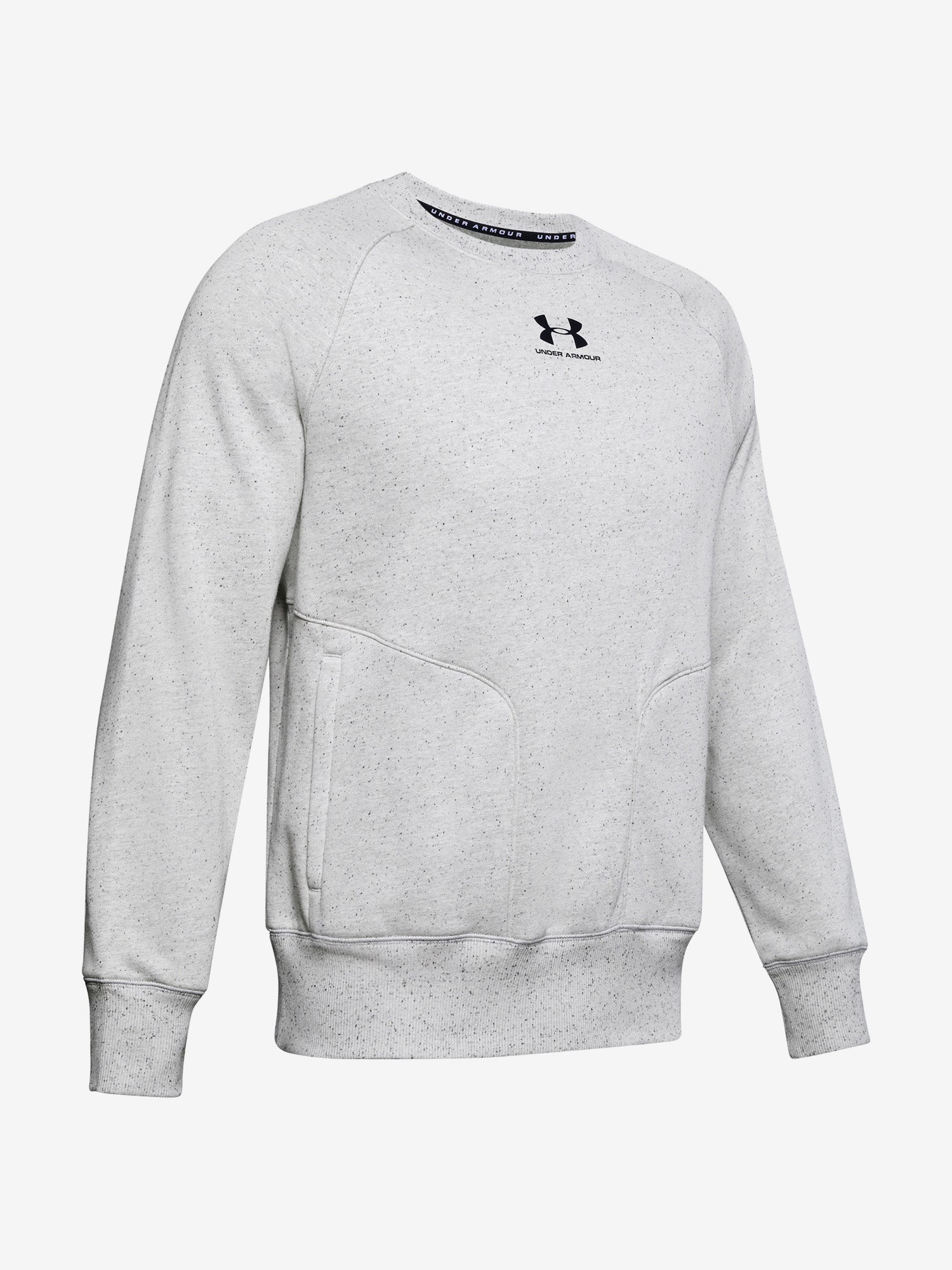 Férfi pulóver Under Armour Speckled Fleece Crew