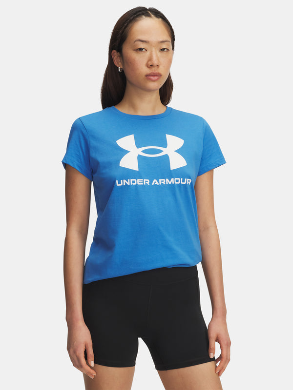 Under Armour Nõi UA Logo SS-BLU póló Póló