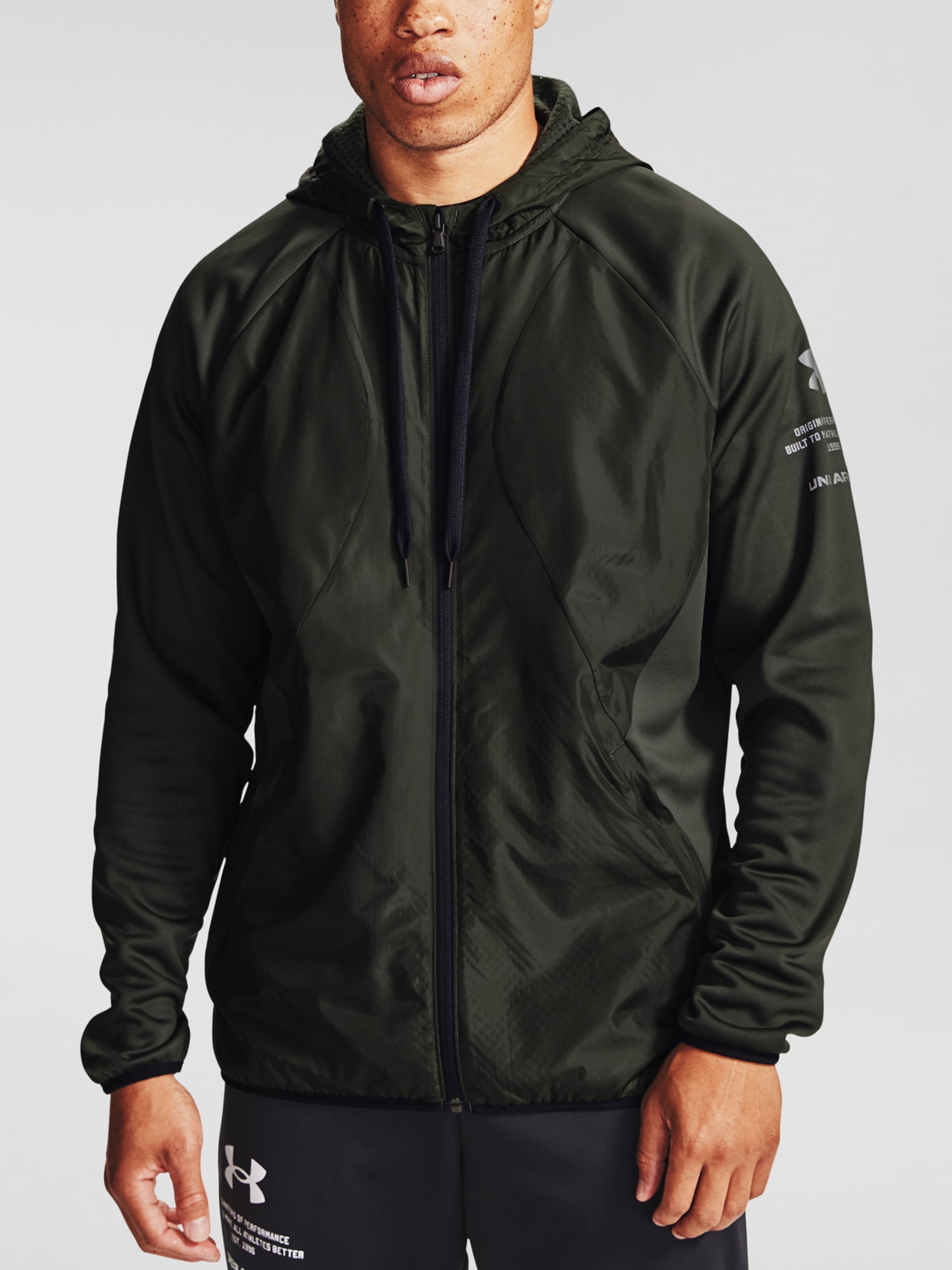 Férfi pulóver Under Armour AF Storm FZ HD