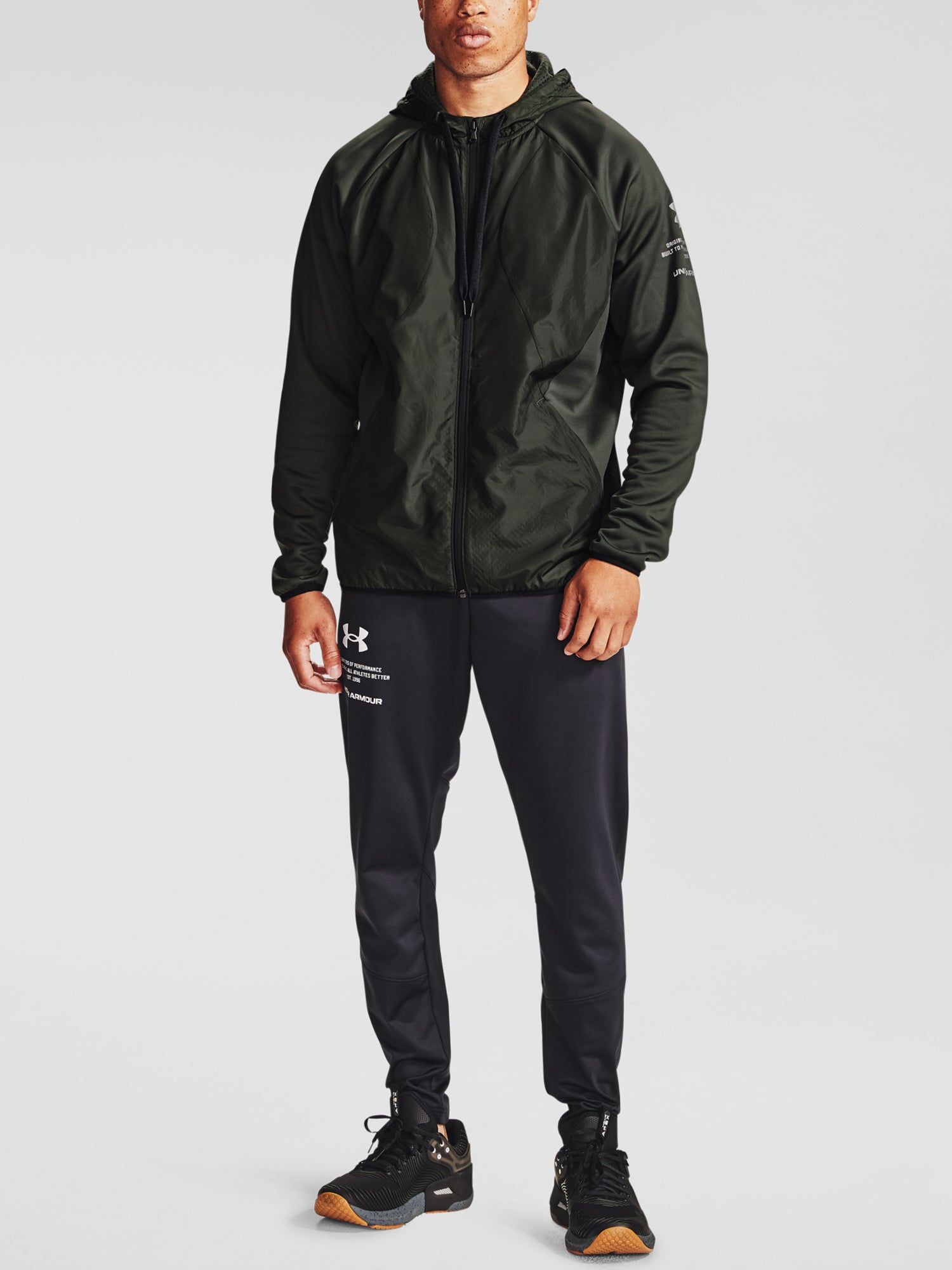 Férfi pulóver Under Armour AF Storm FZ HD