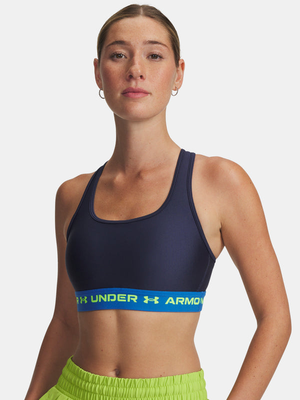 Under Armour Nõi Crossback Mid Bra-BLU melltartó Sportmelltartó