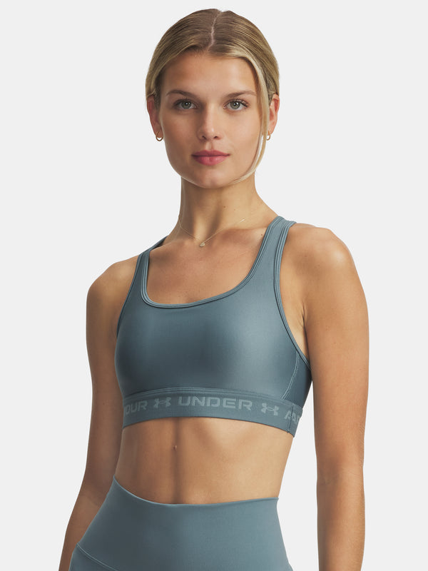 Under Armour Nõi Crossback Mid Bra-BLU melltartó Sportmelltartó