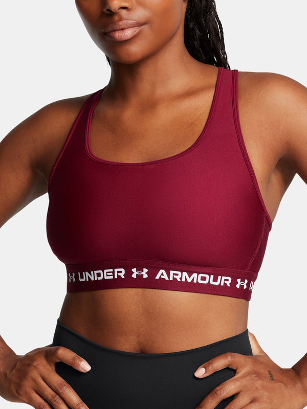 Under Armour Nõi Crossback Mid Bra-RED melltartó Sportmelltartó