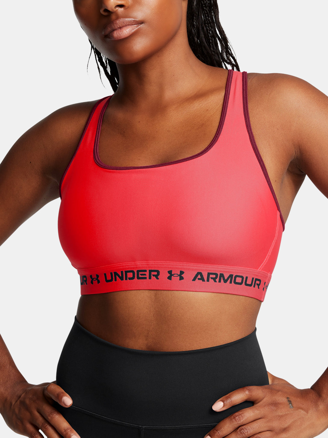 Under Armour Nõi Crossback Mid Bra-RED melltartó Kiegészítő