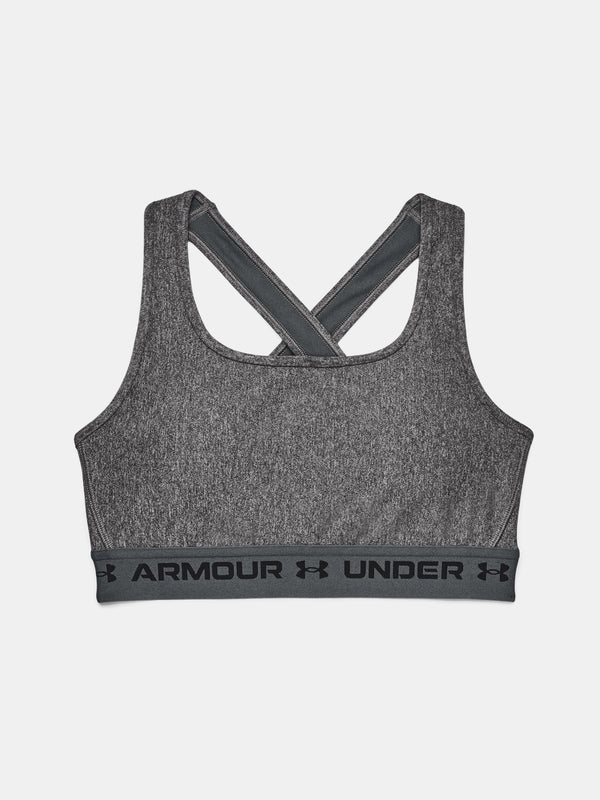 Under Armour Nõi Crossback Mid Heather Bra melltartó Sportmelltartó