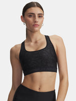 Nõi Under Armour Crossback Mid Print-BLK melltartó