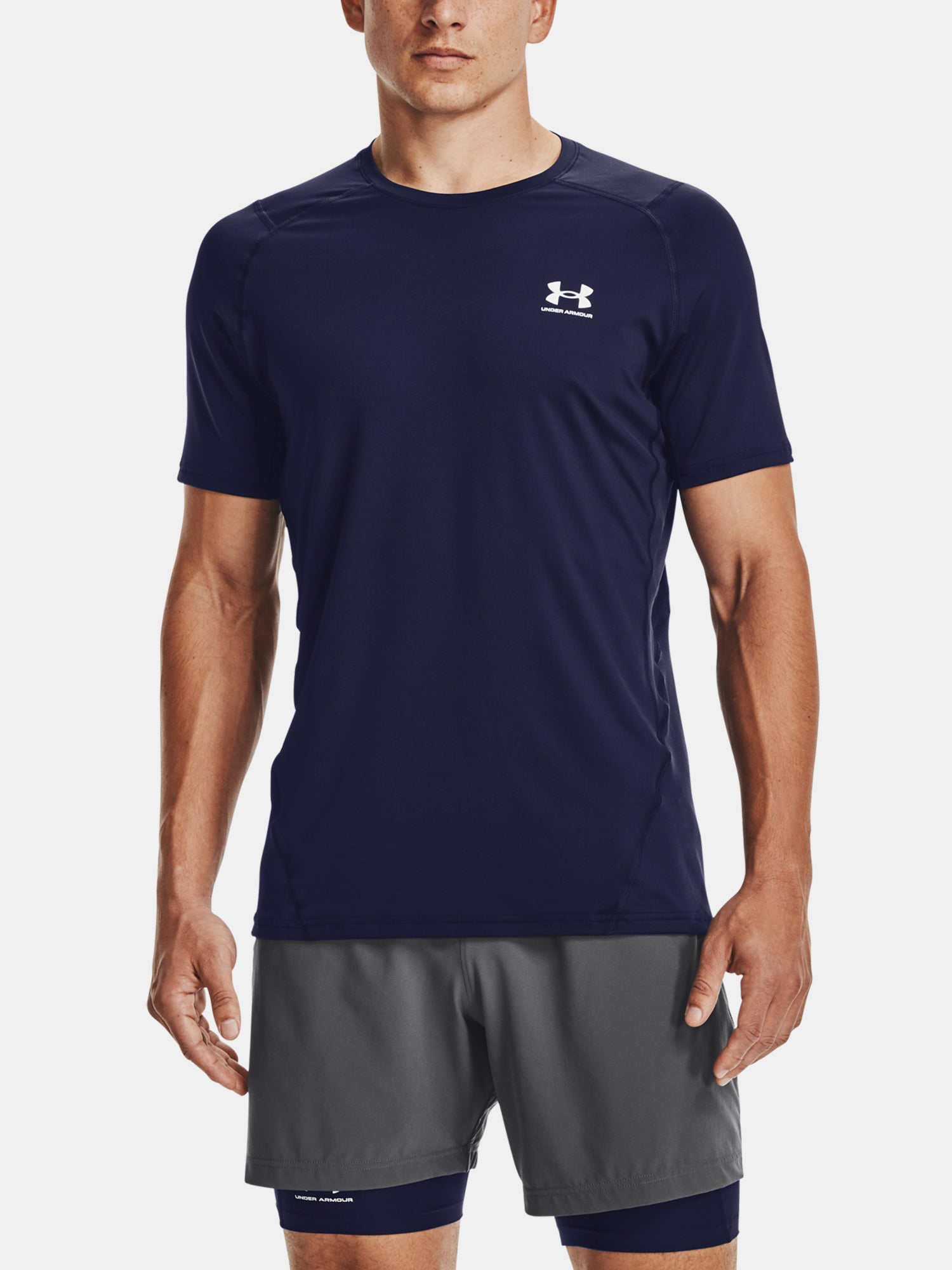 Férfi Under Armour HG Armour Fitted SS póló