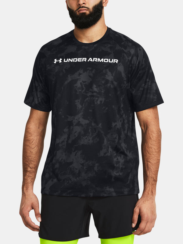 Under Armour Férfi póló UA TECH ABC CAMO SS Póló