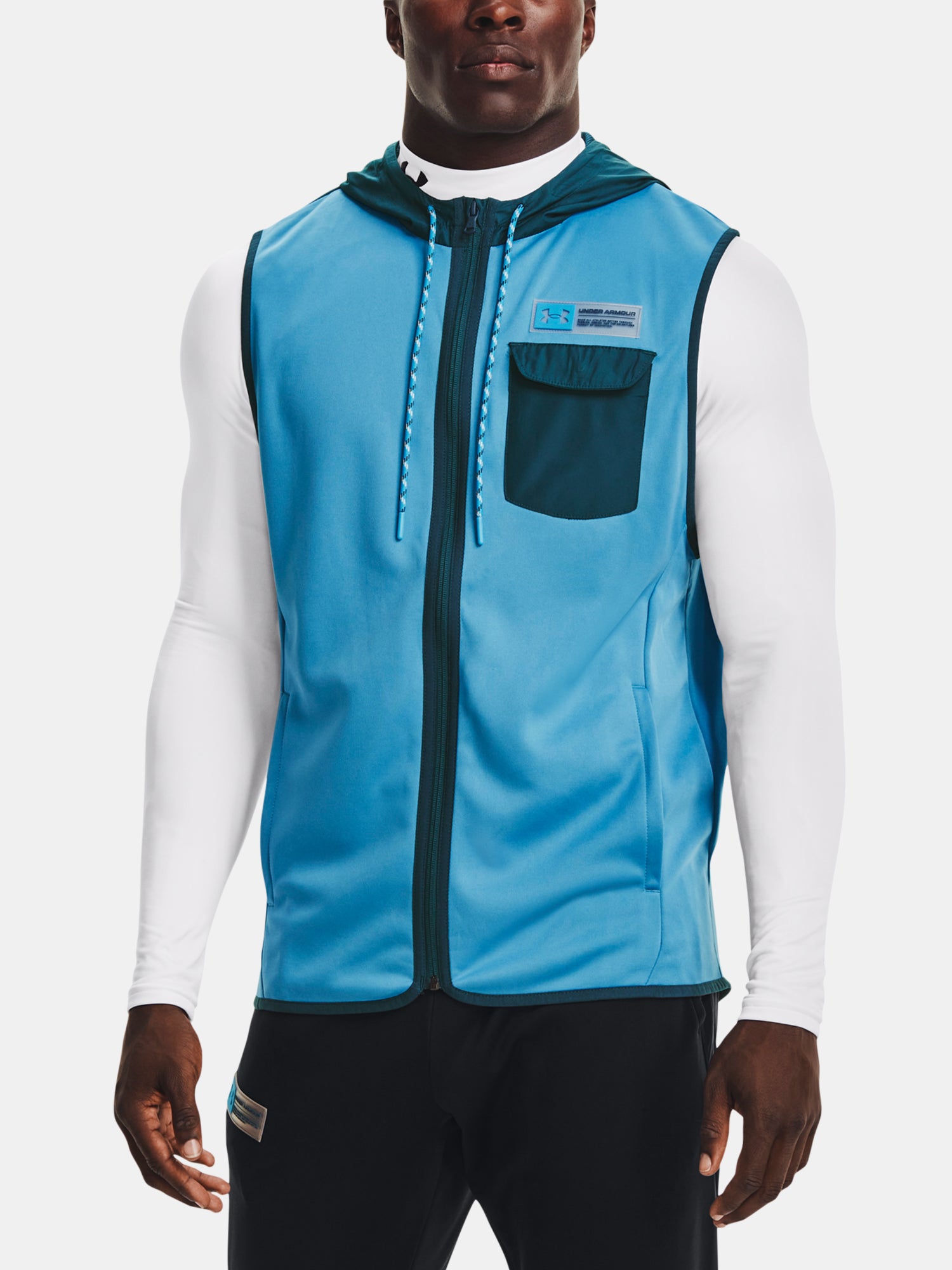 Férfi mellény Under Armour UA AF STORM HOODED VEST