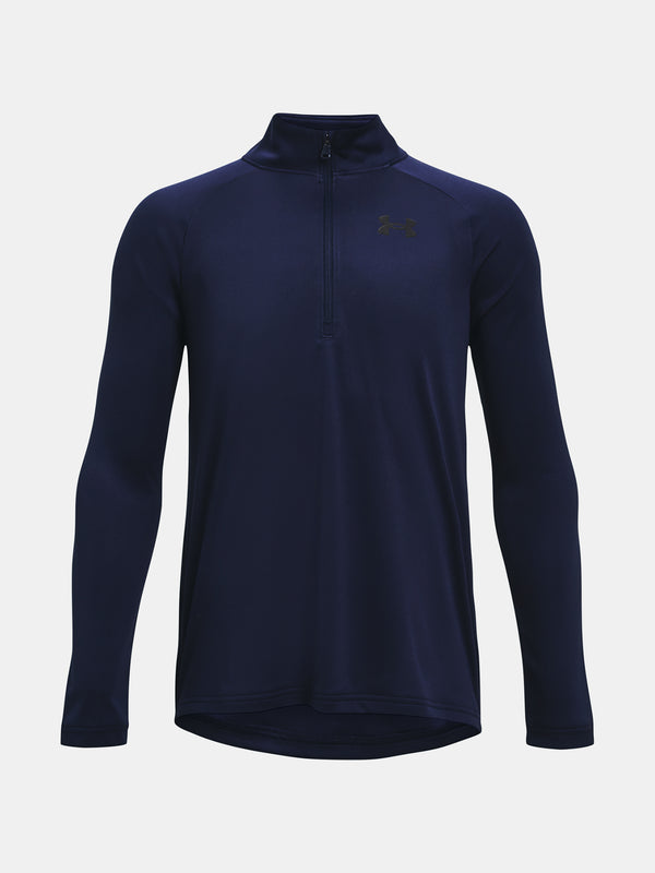 Under Armour Fiú póló UA Tech 2.0 1/2 Zip-NVY Hosszú ujjú póló