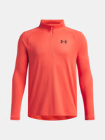 Fiú pulóver Under Armour UA Tech 2.0 1/2 Zip-RED