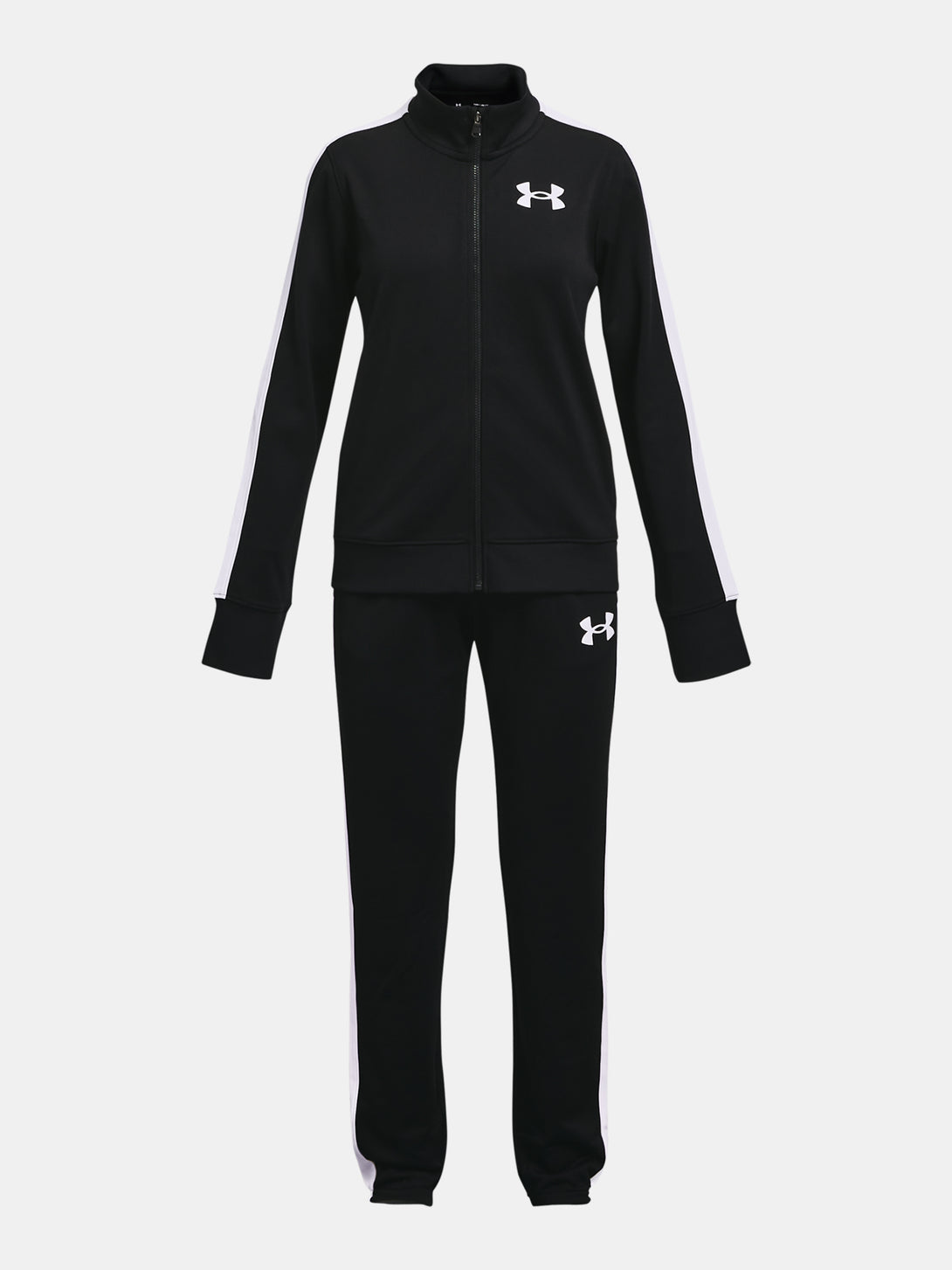 Under Armour Lány szett EM Knit Track Suit Melegítő