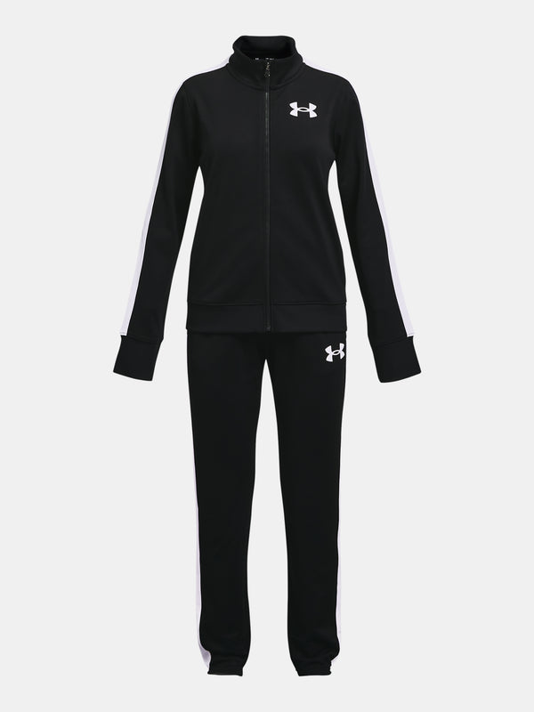 Under Armour Lány szett EM Knit Track Suit Melegítő