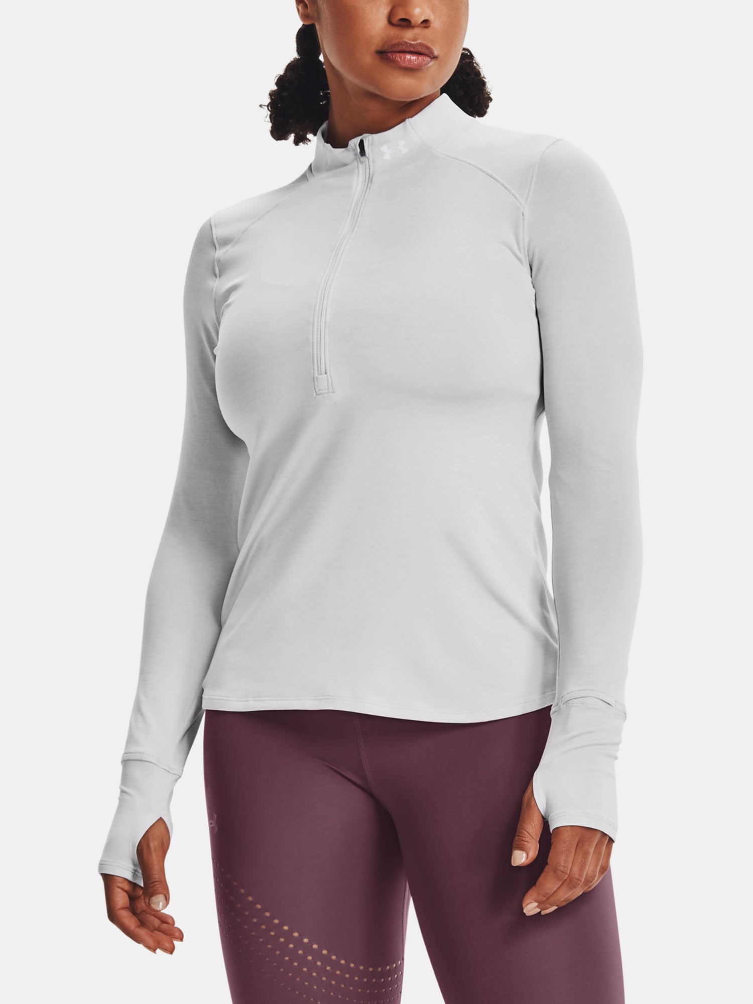 Nõi póló Under Armour Qualifier Run 2.0 1/2 Zip