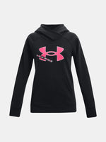 Lány pulóver Under Armour Rival Fleece Logo Hoodie