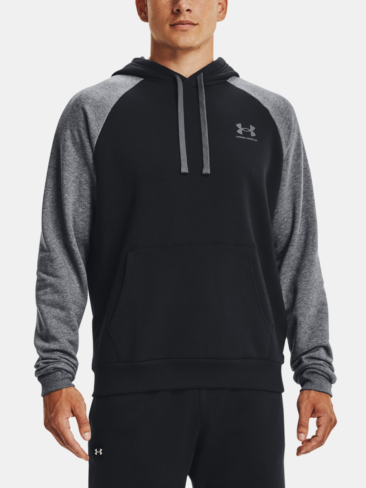 Férfi pulóver Under Armour UA RIVAL FLC COLORBLOCK HD