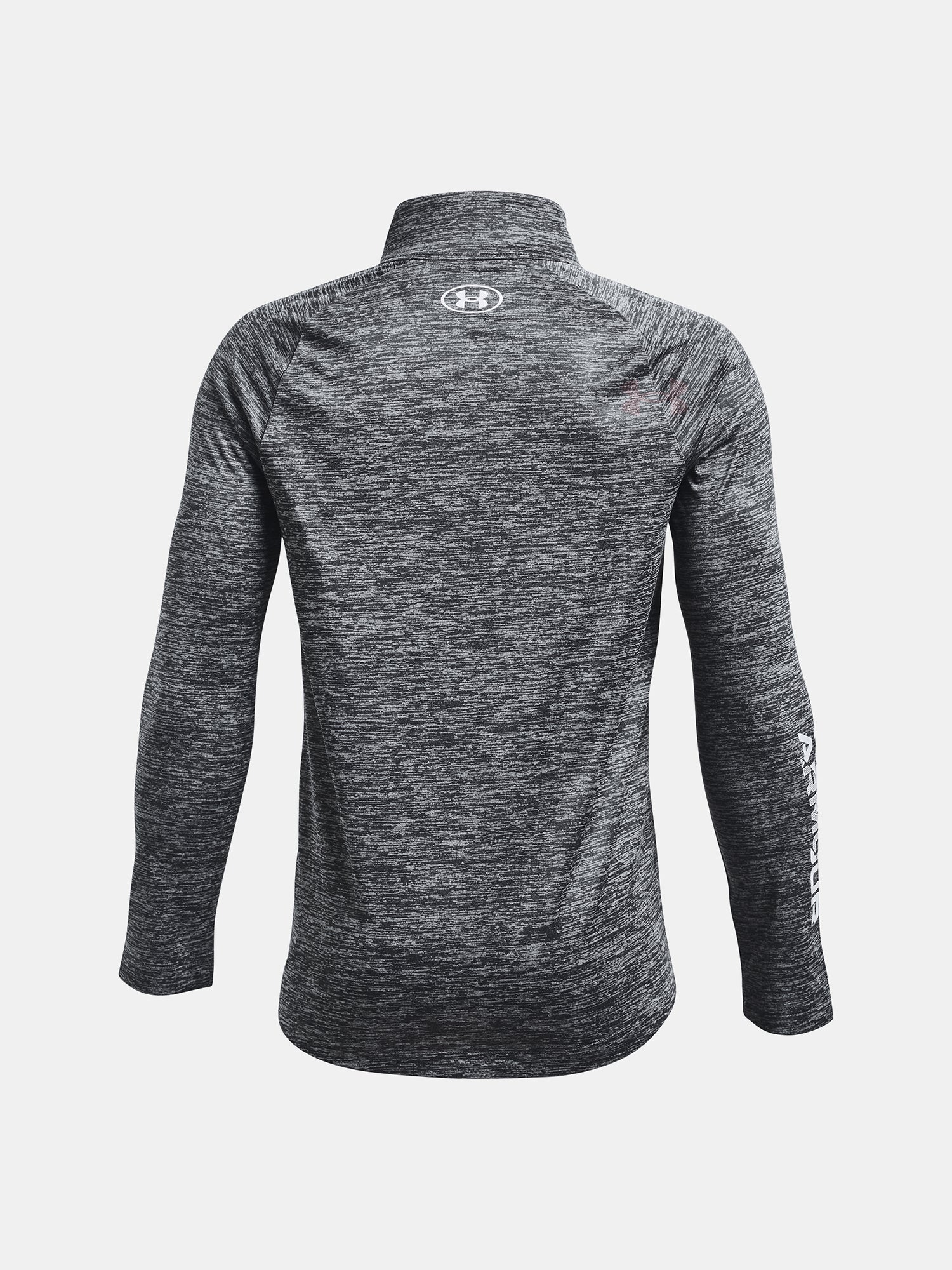 Under Armour Fiú UA Tech BL 1/2 Zip póló Hosszú ujjú póló szürke