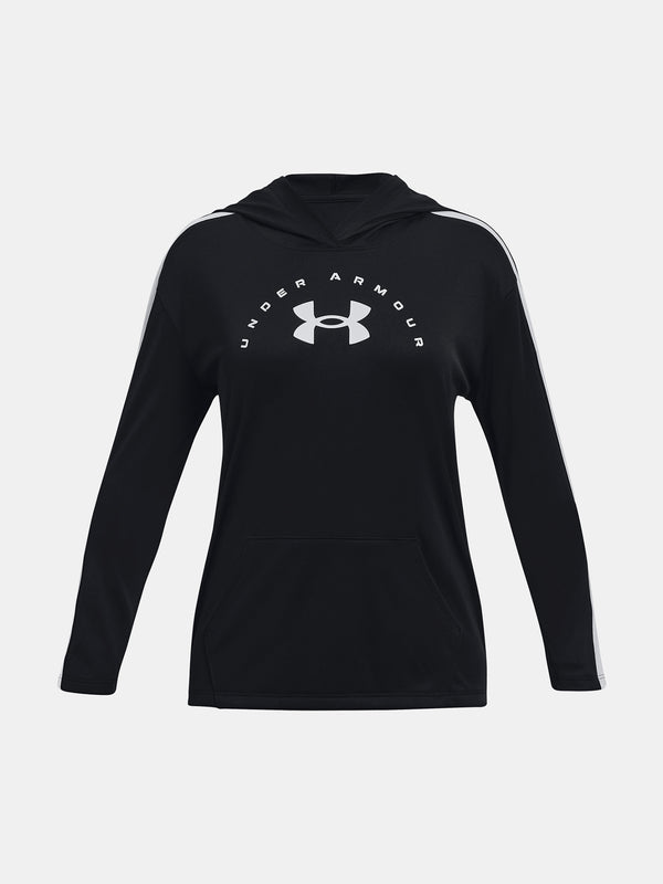 Under Armour Lány pulóver Tech Graphic LS Hoodie Hosszú ujjú póló