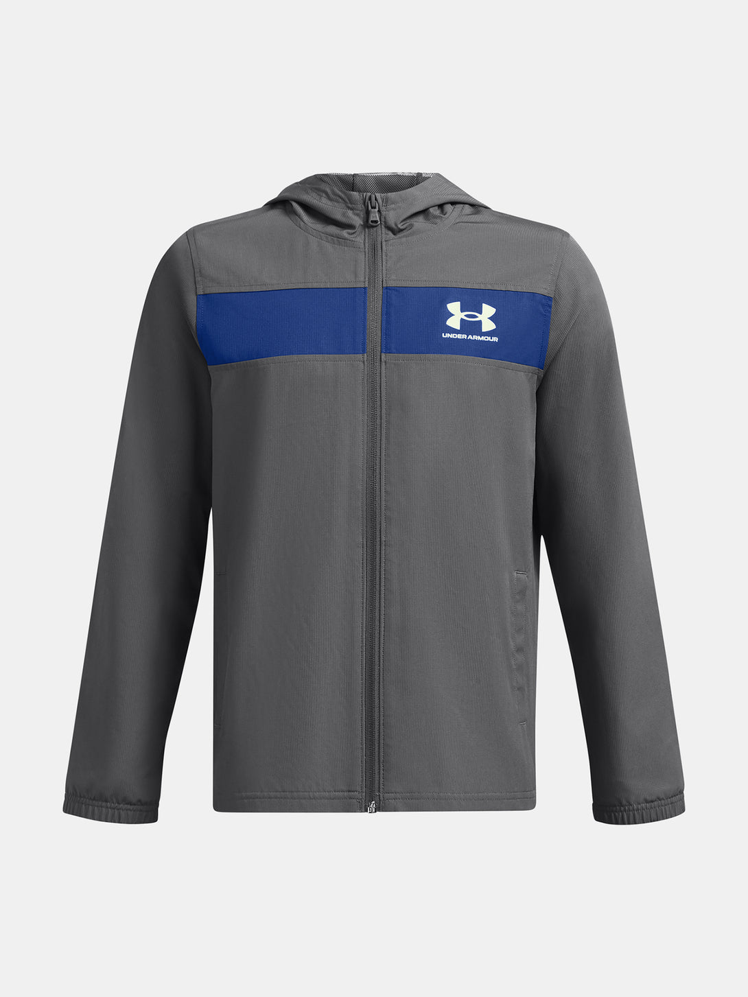Under Armour Fiú kabát UA Sportstyle Windbreaker-GRY Kabát
