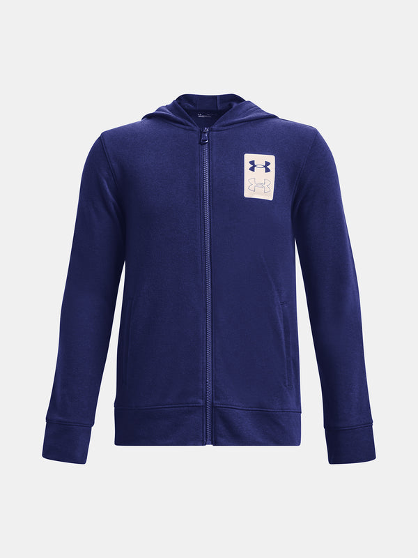 Under Armour Fiú pulóver UA Rival Terry FZ Hoodie Pulóver