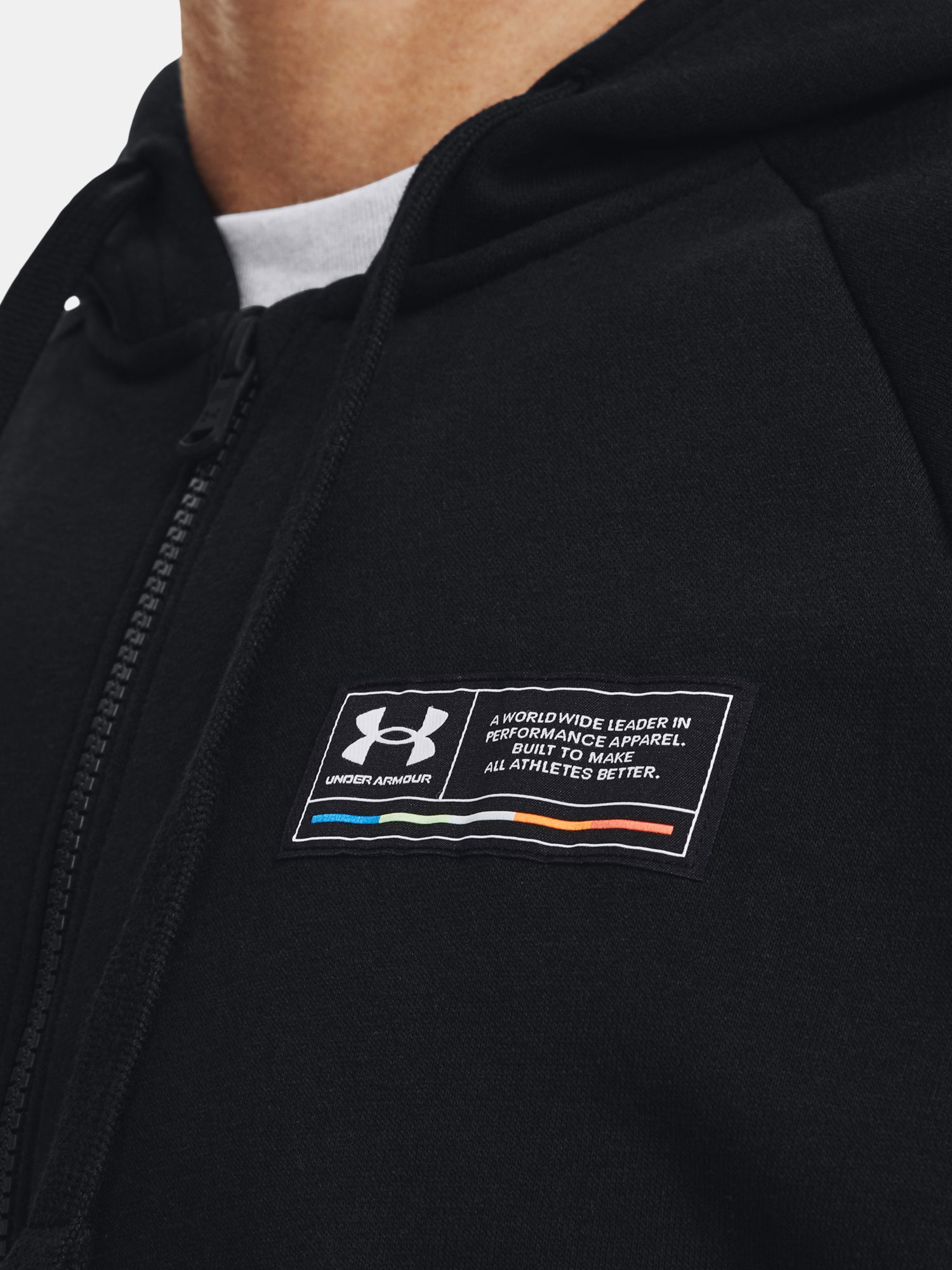 Férfi pulóver Under Armour UA Rival Fleece Chroma FZ HD