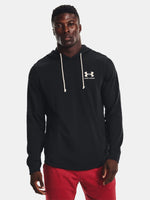 Under Armour Férfi pulóver kapucnival UA RIVAL TERRY LC HD Pulóver fekete