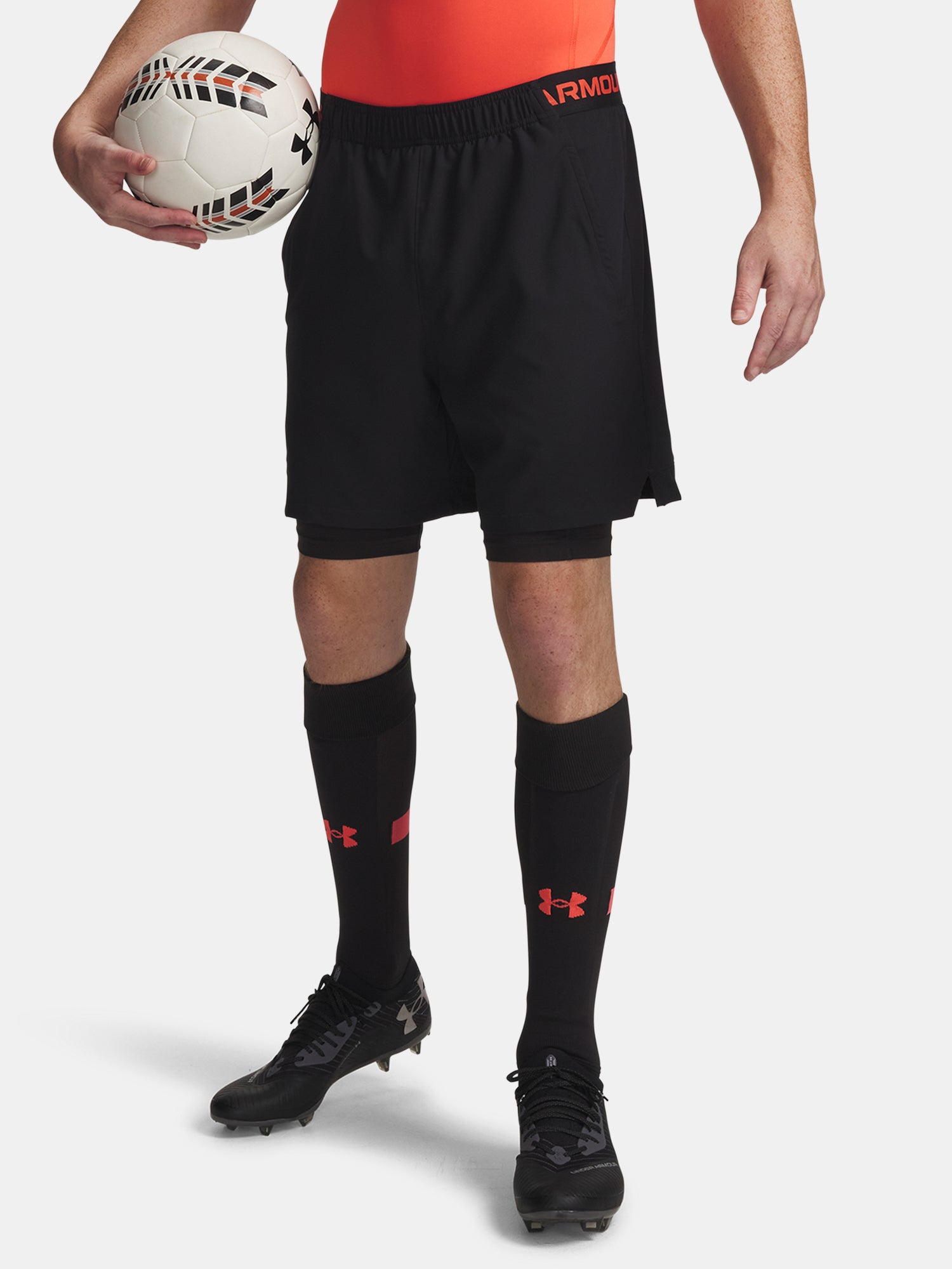 Férfi rövidnadrág Under Armour UA Vanish Woven 2in1 Sts-BLK