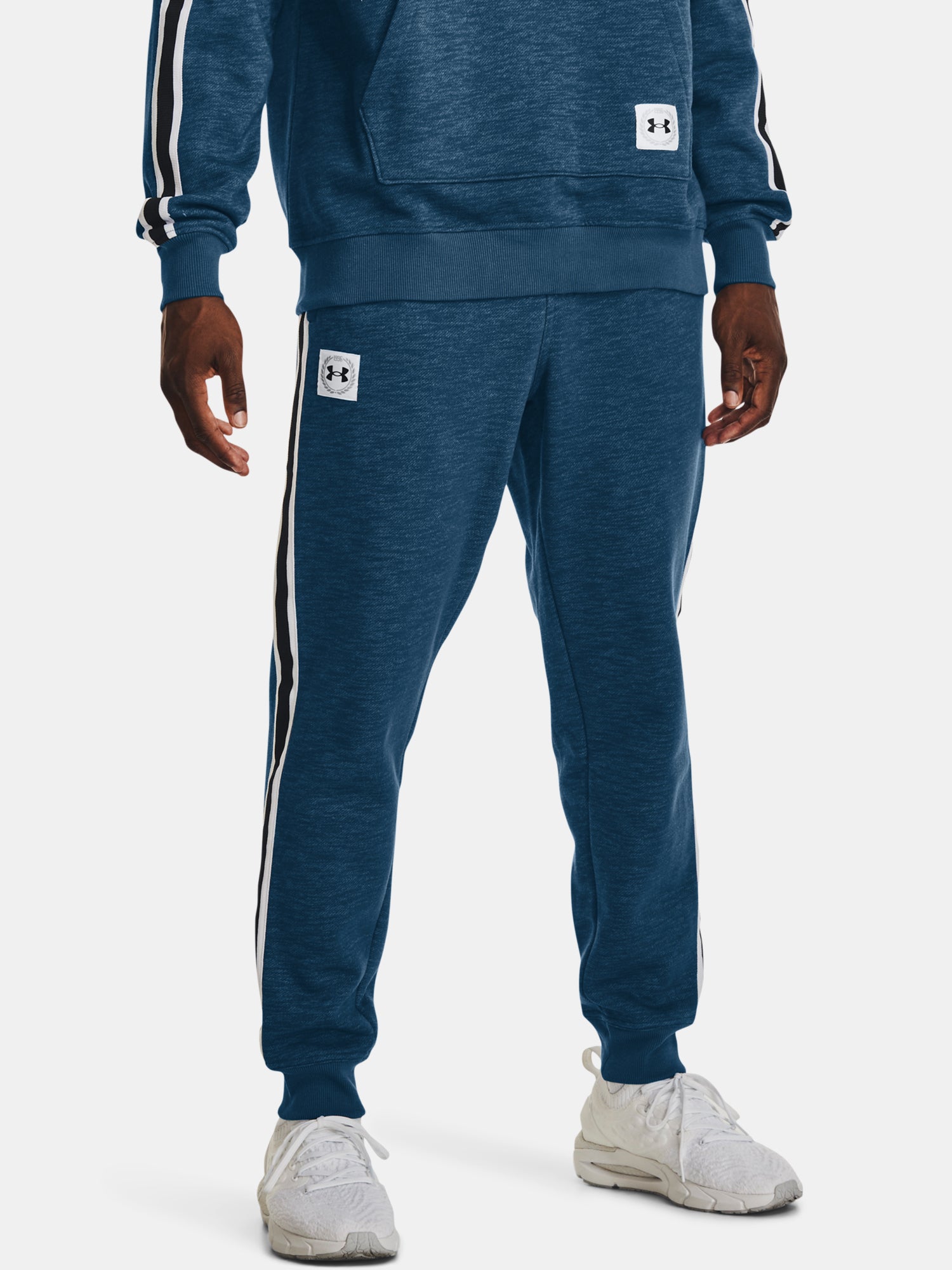 Férfi melegítõnadrág Under Armour UA Essential Heritge Flc Jgr