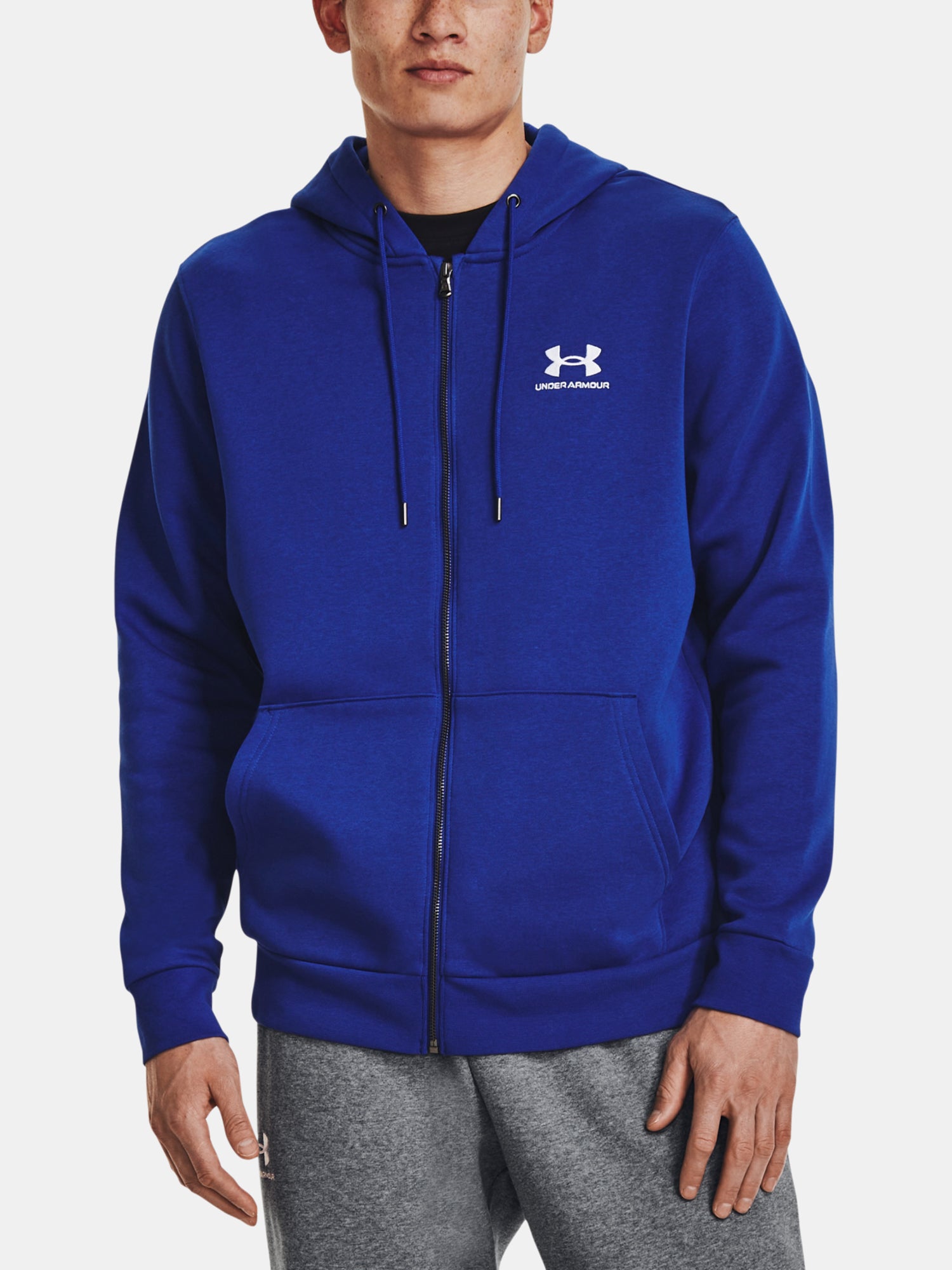 Férfi Under Armour UA Essential Fleece FZ Hood pulóver