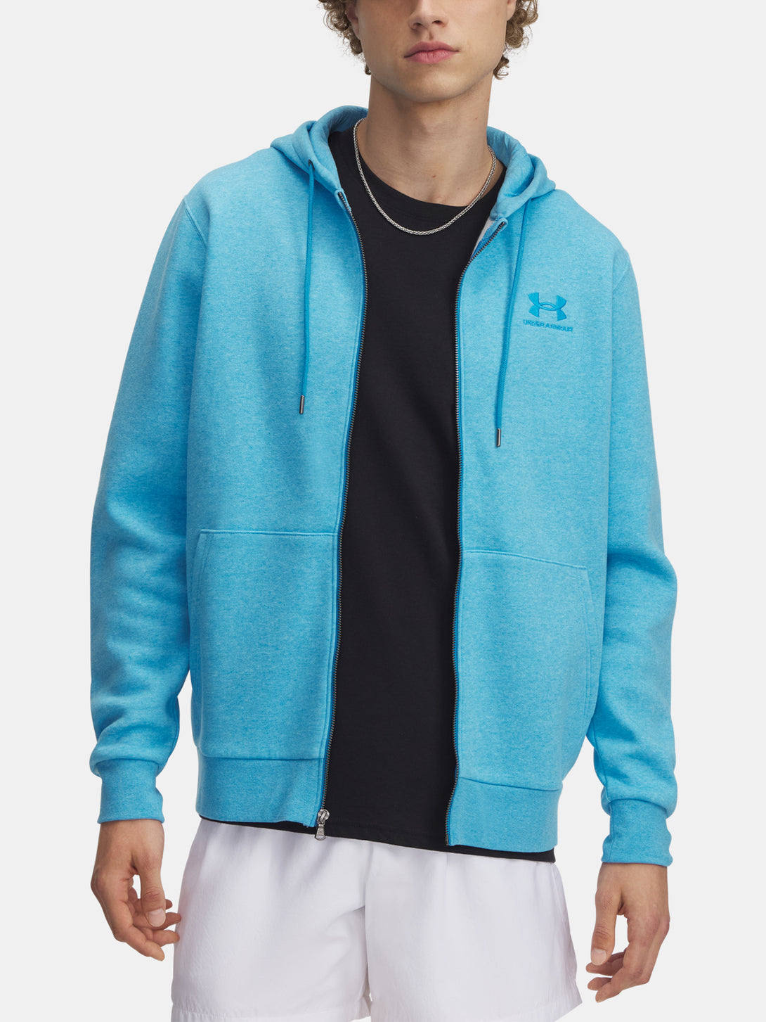 Under Armour Férfi pulóver UA Icon Fleece FZ Hood Kapucnis pulóver 