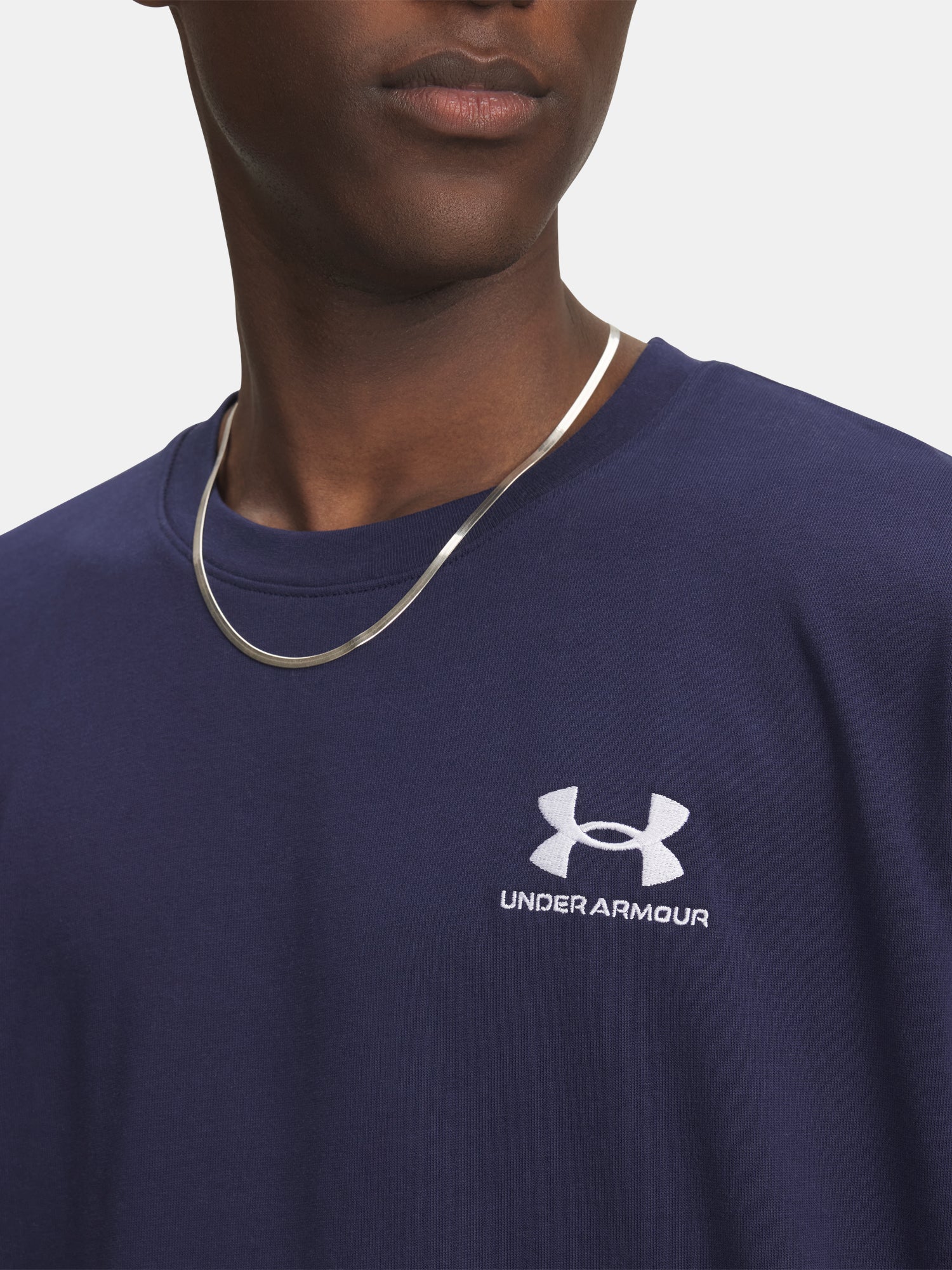 Férfi póló Under Armour UA M LOGO EMB HEAVYWEIGHT SS