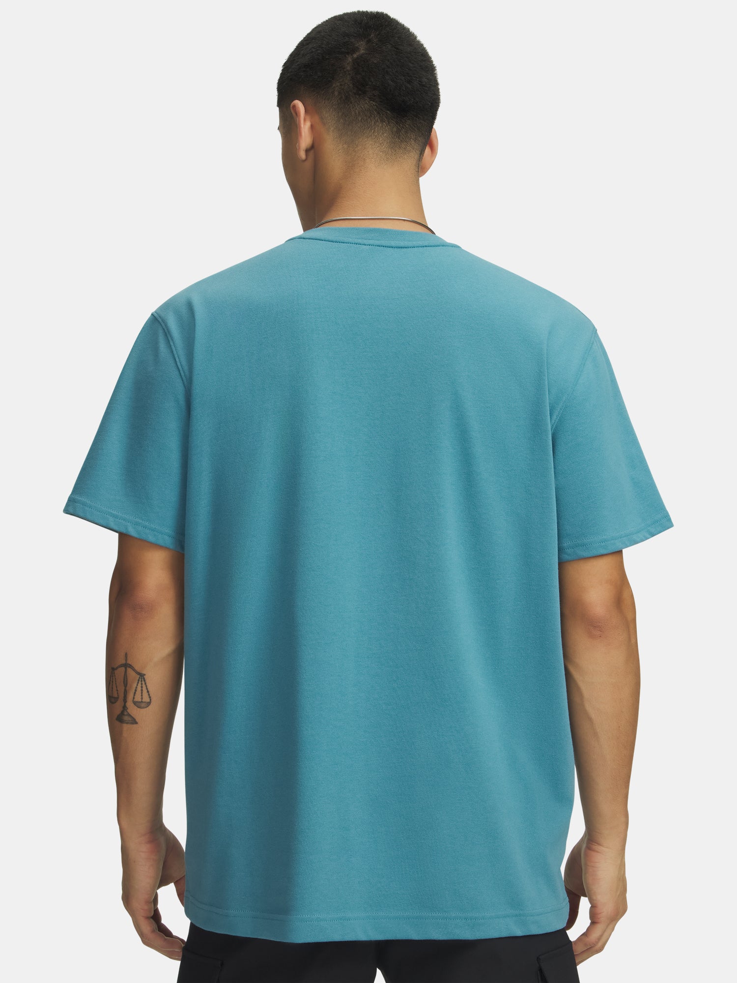 Férfi póló Under Armour UA M LOGO EMB HEAVYWEIGHT SS