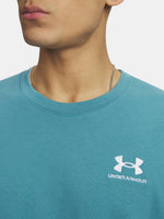 Férfi póló Under Armour UA M LOGO EMB HEAVYWEIGHT SS