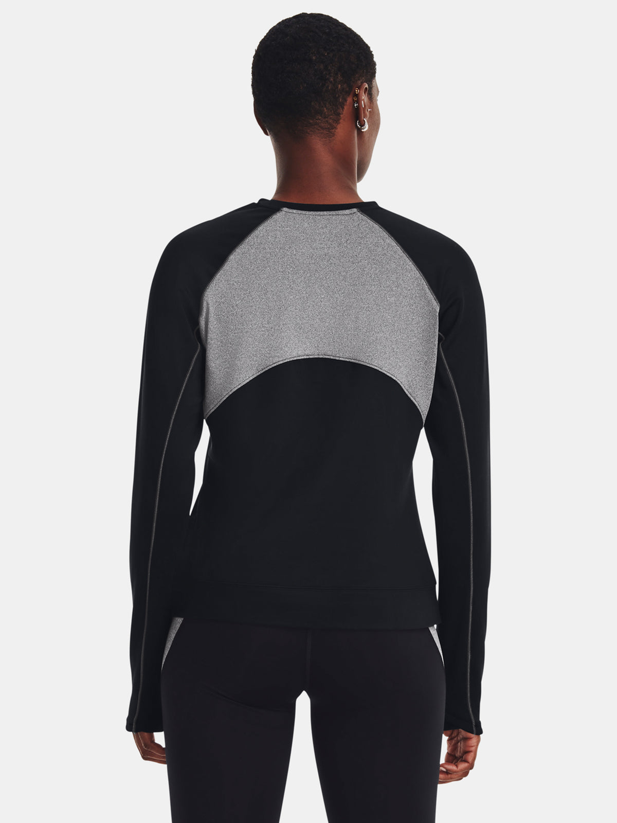 Under Armour Nõi póló UA CW Cozy Crew Novelty Pulóver fekete