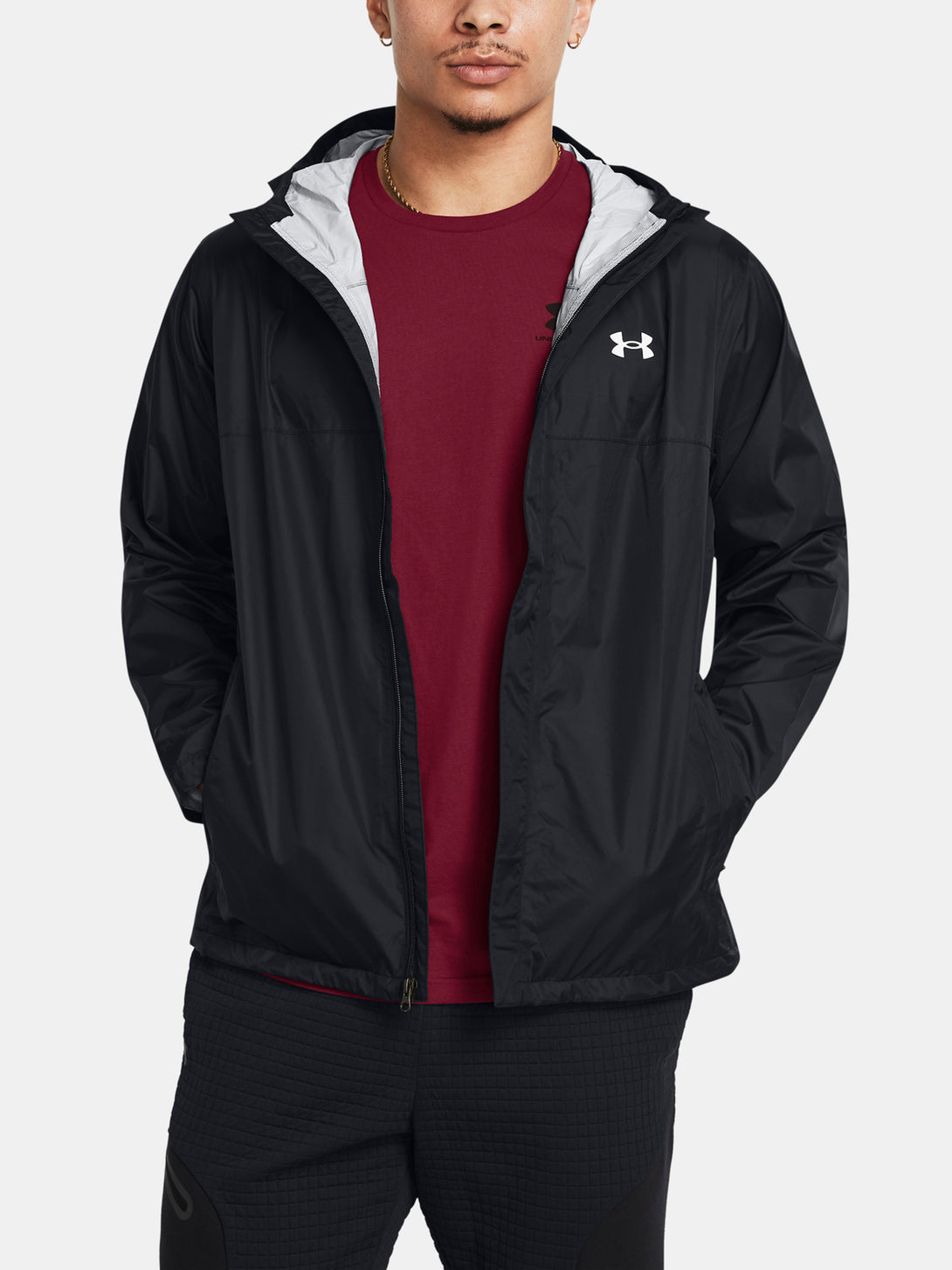 Under Armour Férfi dzseki CLOUDSTRIKE JACKET-BLK Kabát