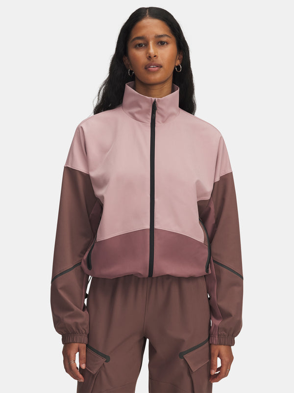 Under Armour Nõi dzseki UA Unstoppable Jacket-PNK Kapucnis pulóver 