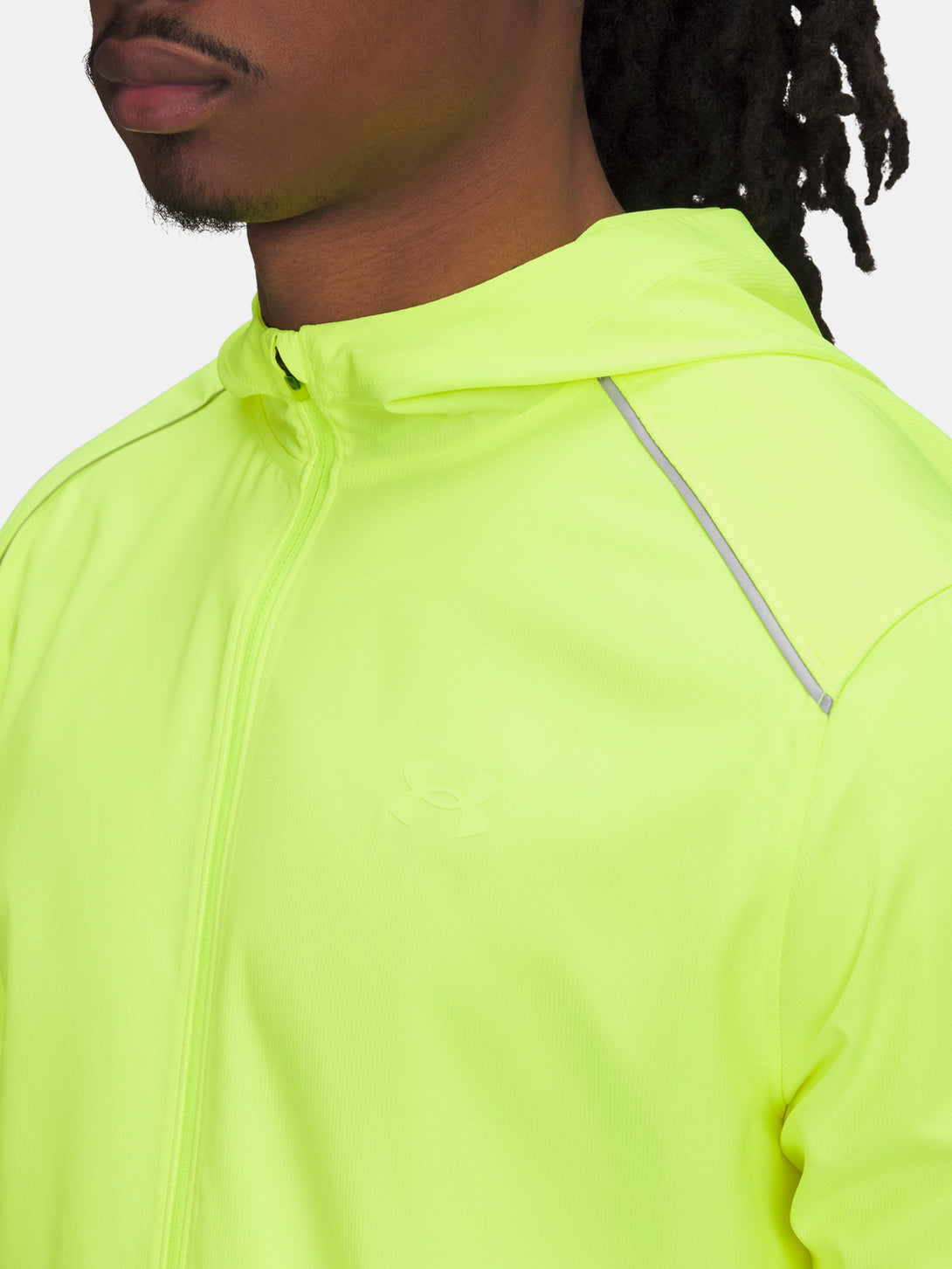 Under Armour Férfi UA Launch Hooded Jacket kabát Kabát