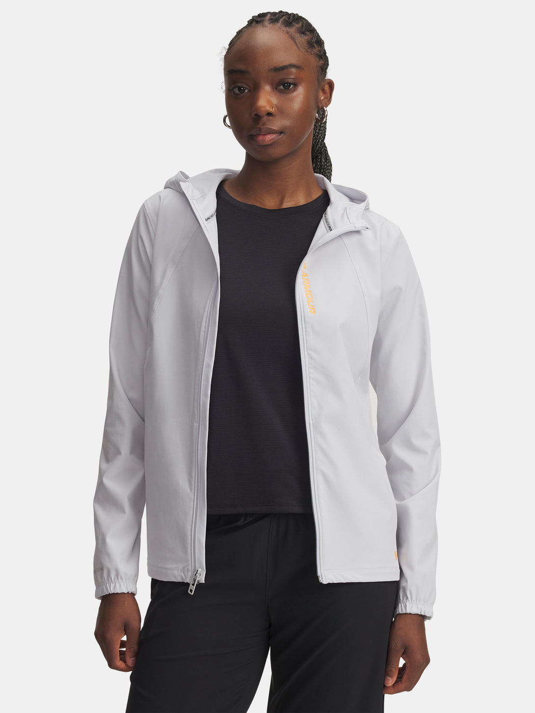 Under Armour Nõi kabát UA OutRun the STORM Jacket-GRY Kabát