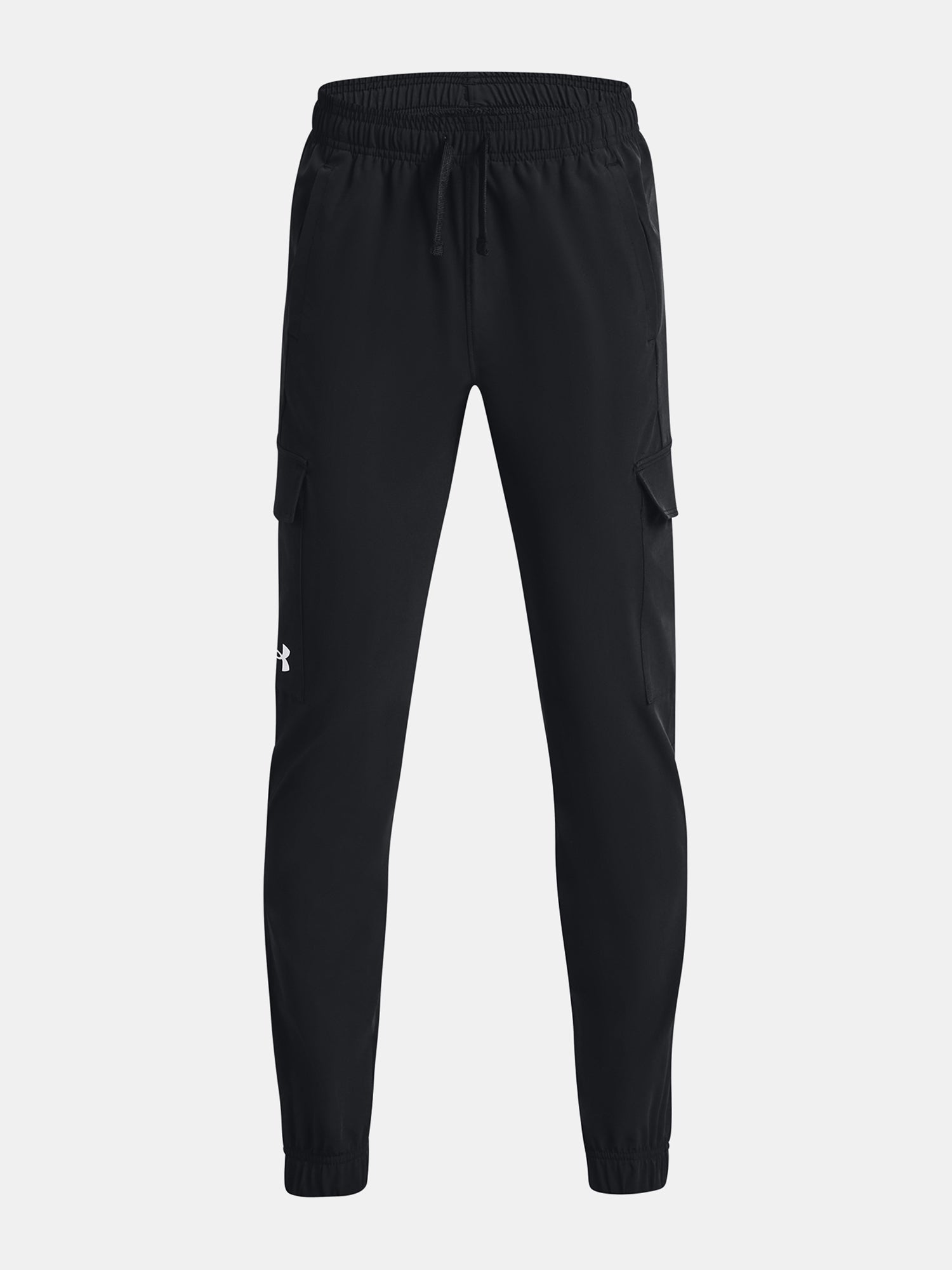 Under Armour Fiú UA Pennant Woven Cargo Nadrág fekete