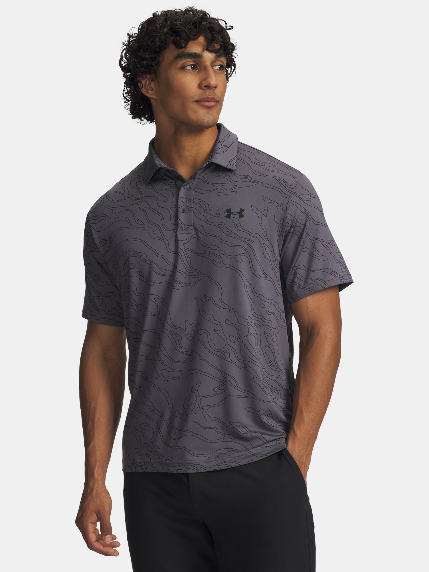 Férfi póló Under Armour UA Playoff 3.0 Printed Polo